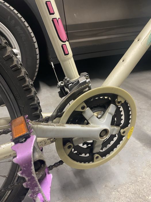 Bicicleta homem branca