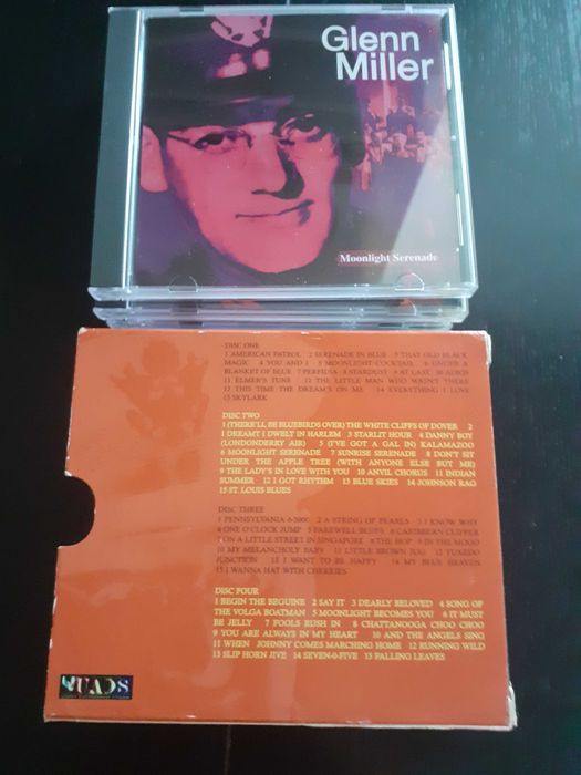 Caixa 4 CDs Glenn Miller