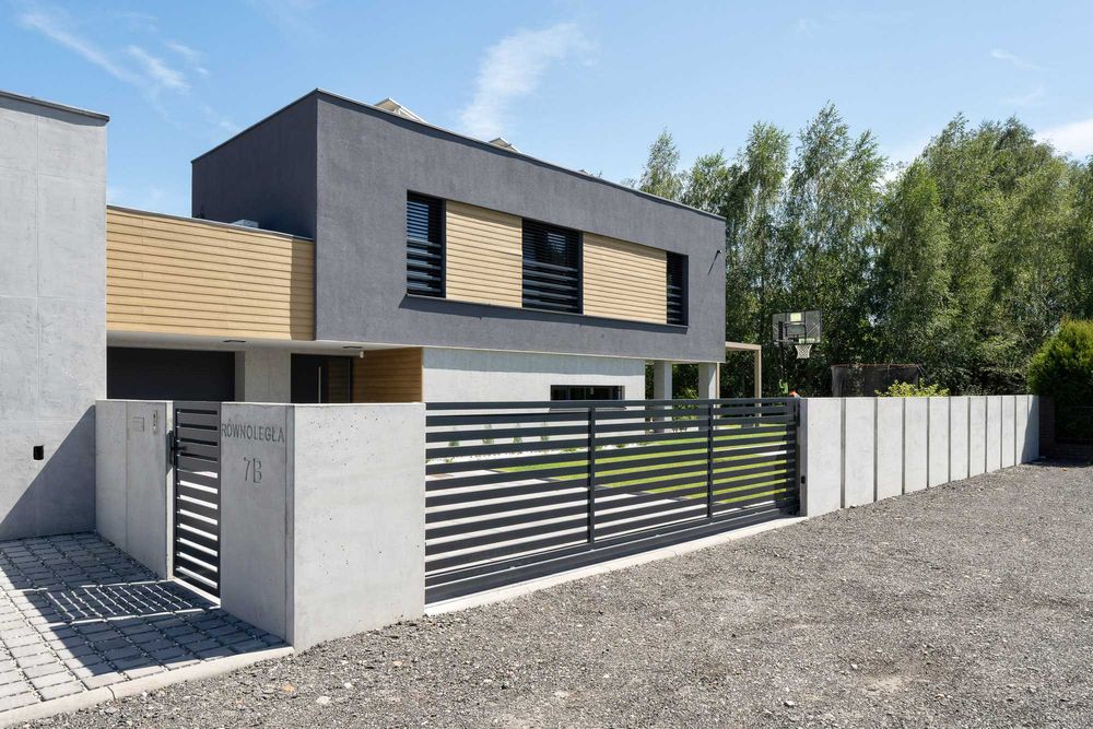 ogrodzenie betonowe elka betonowa mur betonowy przęsła grzebieniowe