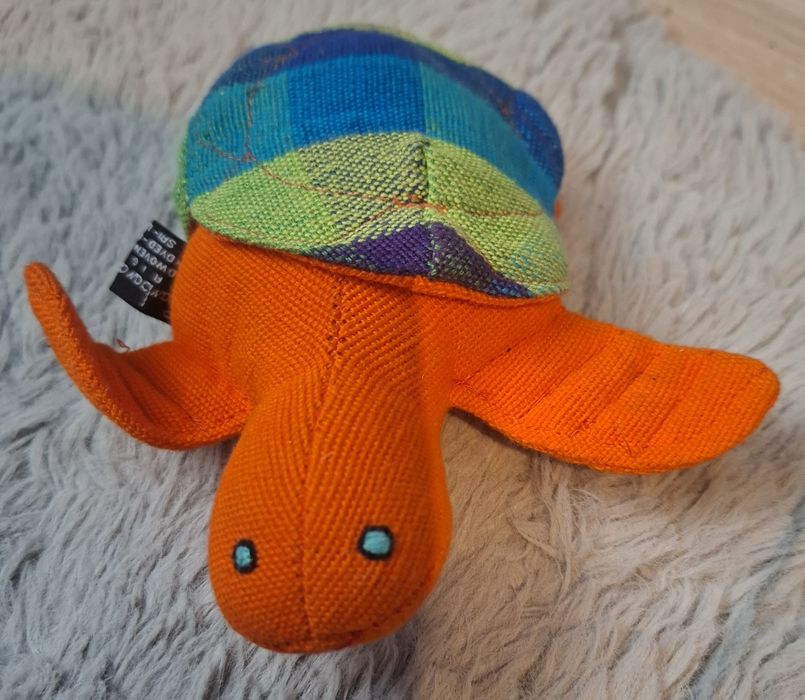 Barbara Samsoni ręcznie robiona lalka pluszak miś żółw . HANDMADE
