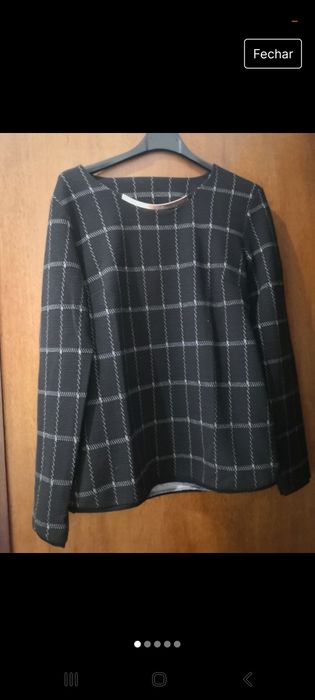 Camisola peça dourada
