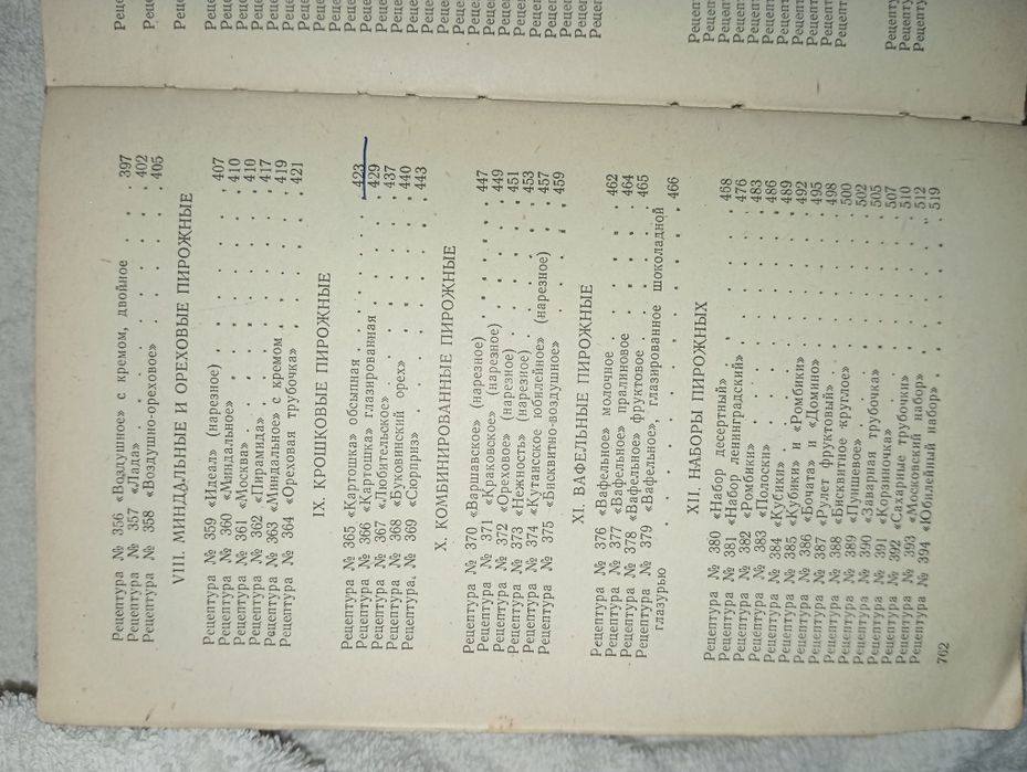 Рецептуры на торты,пирожные,кексы и рулеты