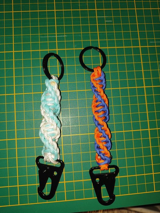 Porta chaves Paracord com gancho personalizado
