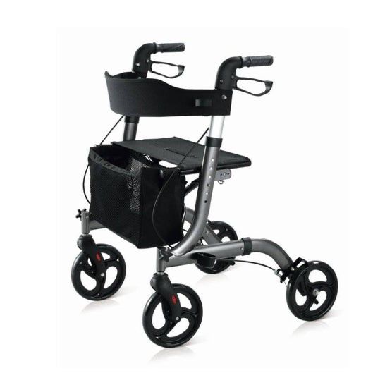 Andarilho com rodas e acento. (Nova)