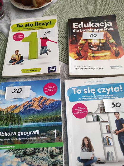 Książki do szkoły branżowej