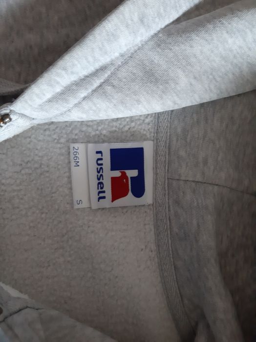 Bluza z kapturem szara