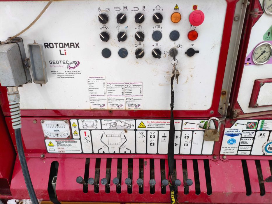 lekka mocna rotomax Li wiertnia wiertnica studnie pompy ciepła geotec