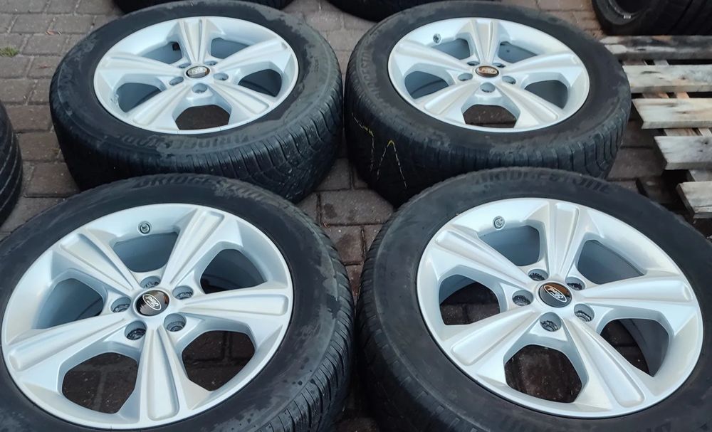 Felgi Aluminiowe Oryg. Ford Kuga 17 Cali 5x108 7,5Jx17 Et52,5 Ø63,4mm CJ5C-1007-B2B Czujniki Ciśnienia Opon Tpms Bdb !! Starogard Gdański
