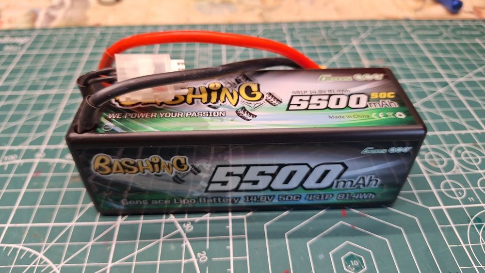 LiPo 4S 5500mAh, hard case XT90