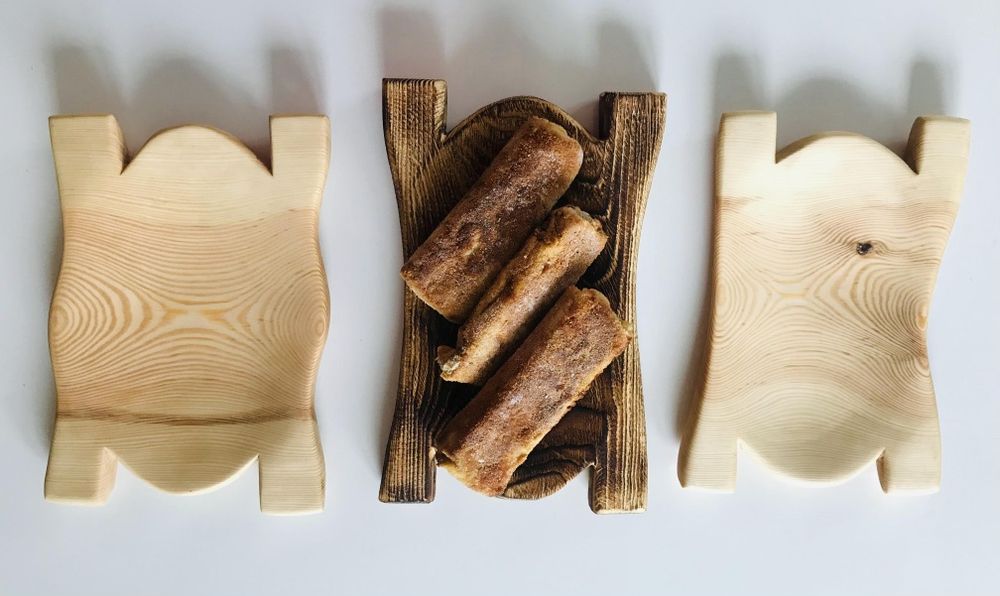 Korytka drewniane od mini do maxi koryta cateringowe weselne XXL