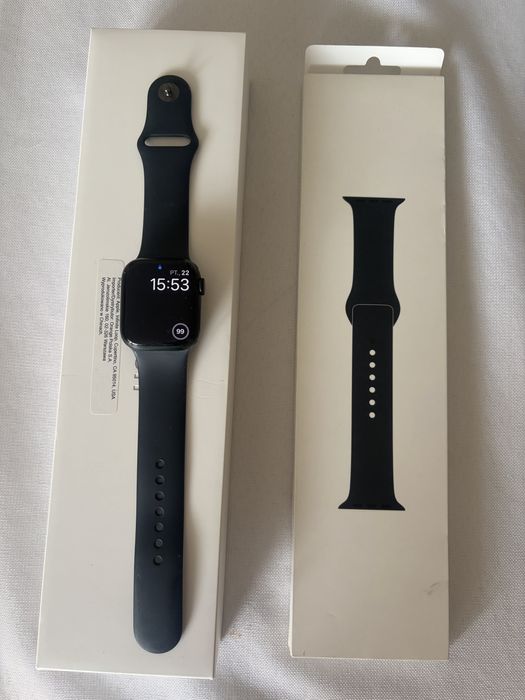 Apple Pay Watch Series 7 41 mm Green oraz dodatkowy pasek