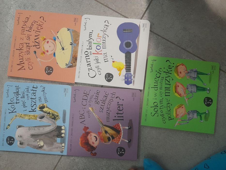 Książeczki dla dzieci 5 sztuk