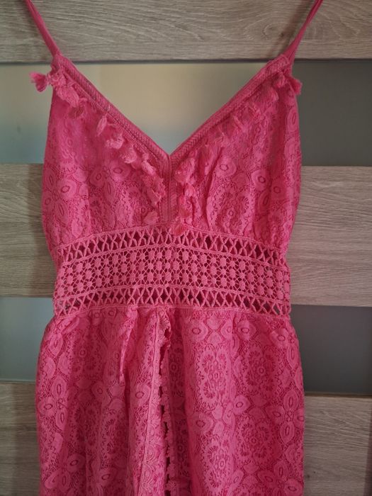 Koronkowy kombinezon w stylu Boho