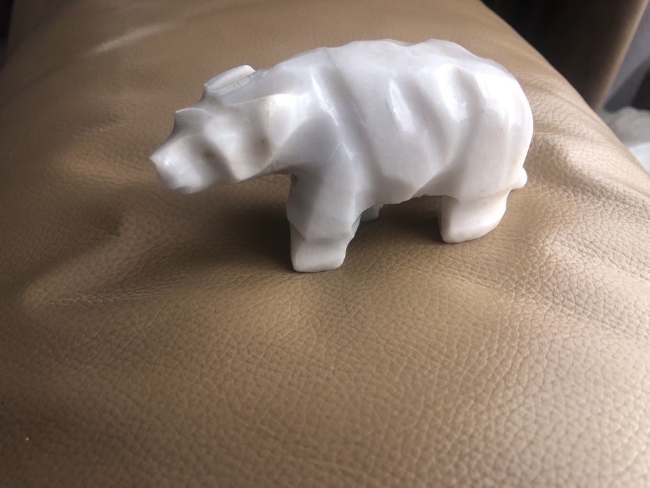 Статуетка ведмідь з мармуру ручна робота