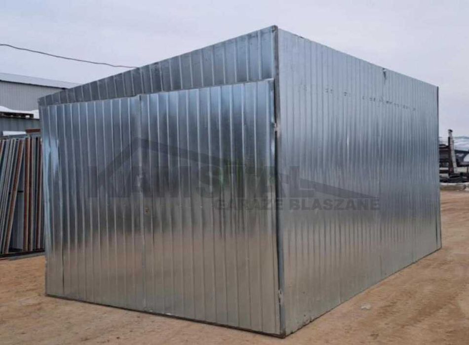 OKAZJA | garaż blaszany 3×5 m | spad dachu na bok | tylko 1900 zł