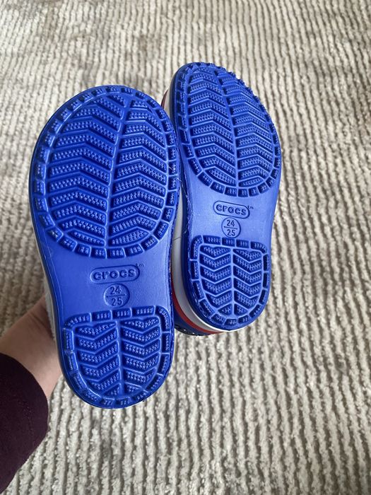Гумові чоботи утеплені,під crocs 24-25 розмір 15 см по устілц ідля хлопчика
