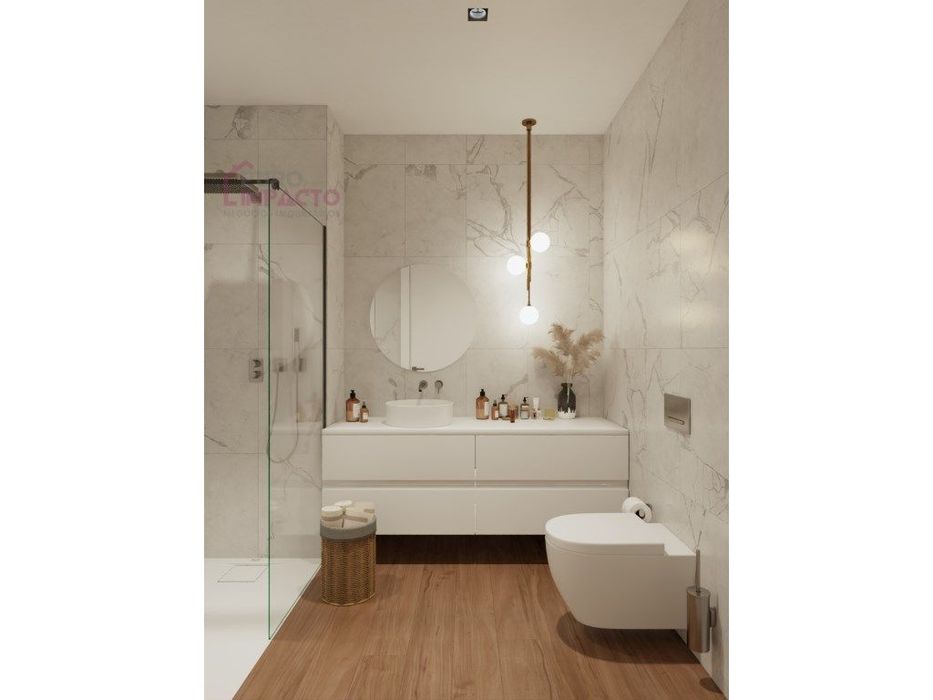 NOVO T1 1º piso em Águas Santas com Varanda