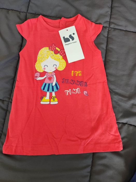 Lote de roupa nova de menina 9/12 meses