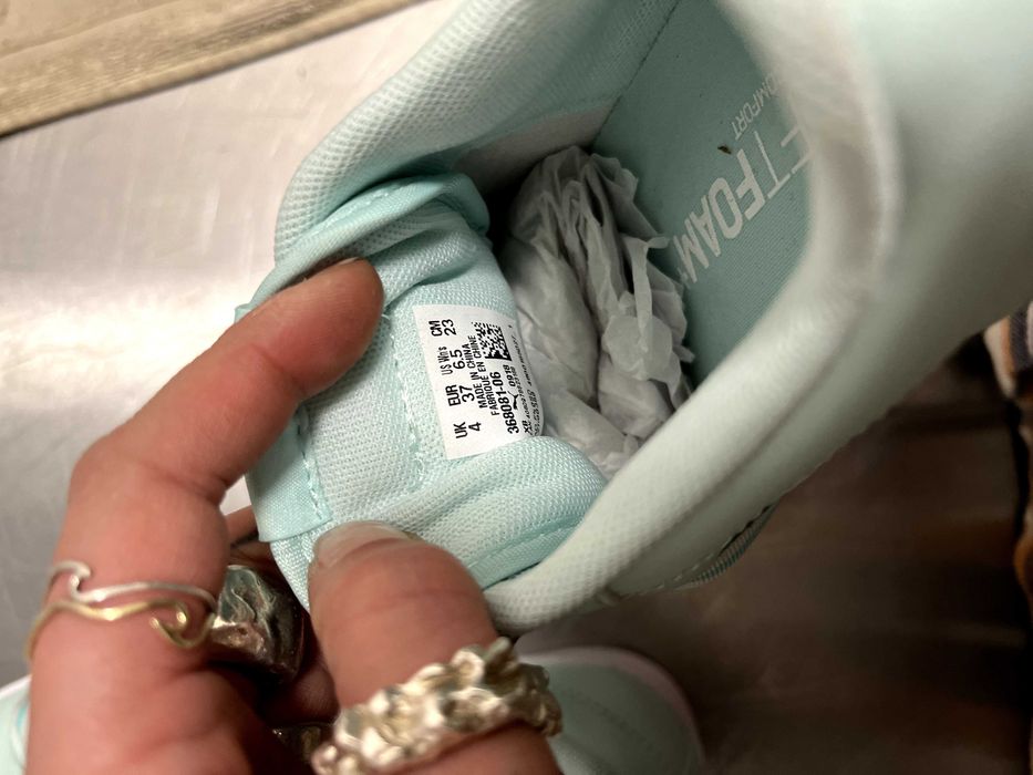 Puma softfoam turkusowe