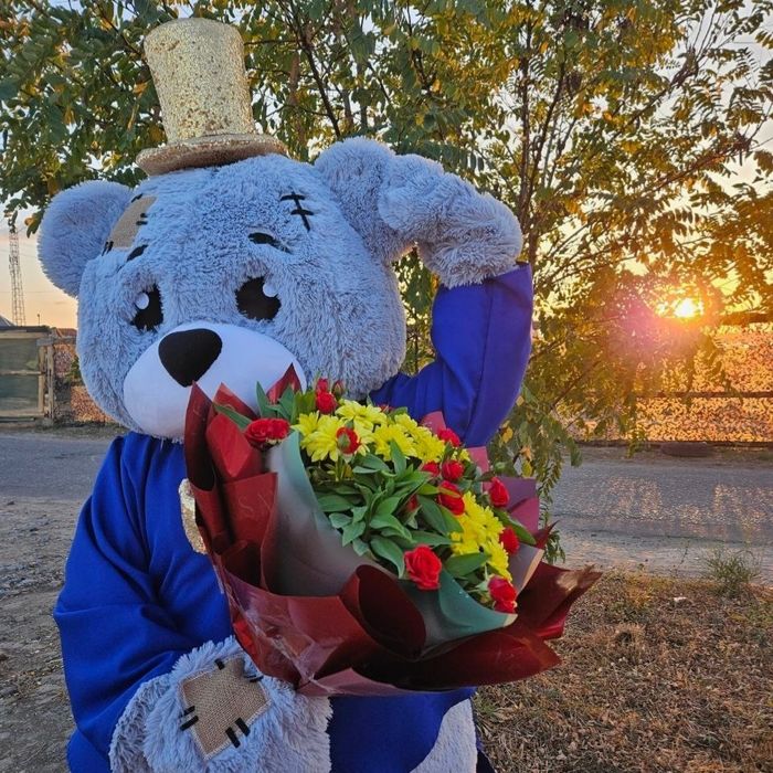 Мишка Тедди поздравление