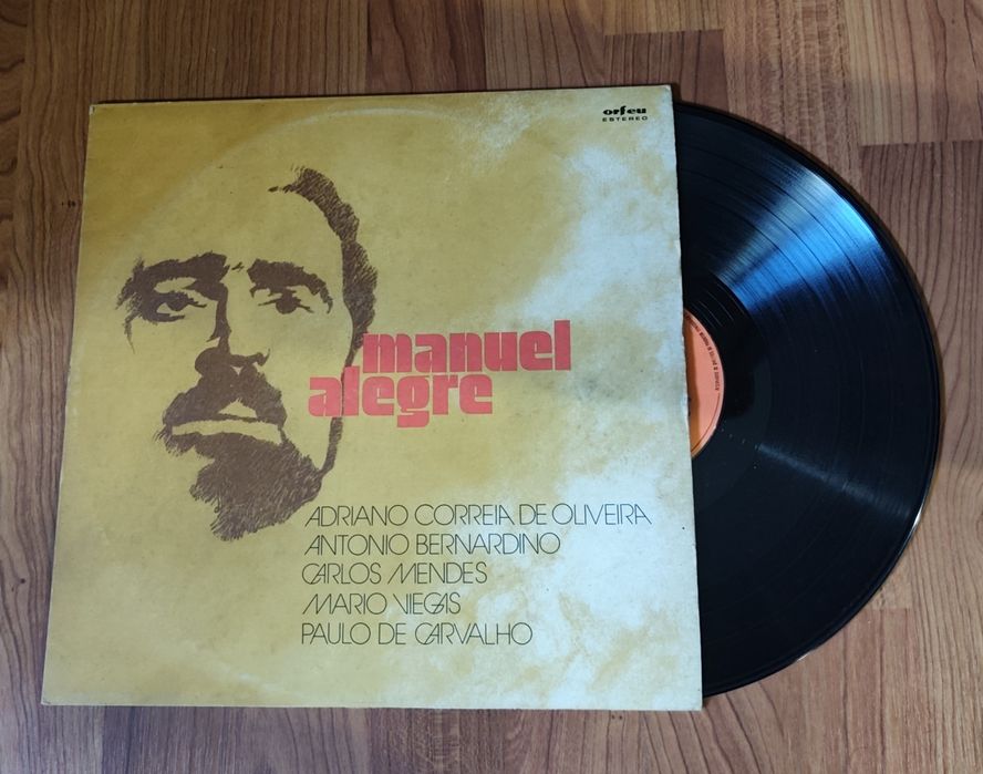 Manuel Alegre, na praça da canção - Orfeu - edição Arnaldo Trindade