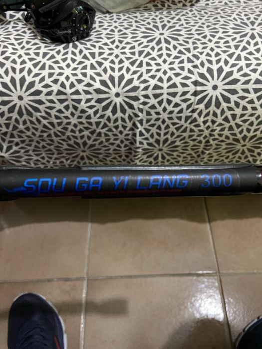 Equipamento de pesca spining