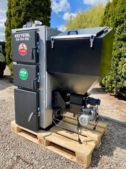 Kocioł Piec CO Pell-Eko TECHNIX 19 kW na pellet ekogroszek drewno – SV200 5 Klasa Ecodesign