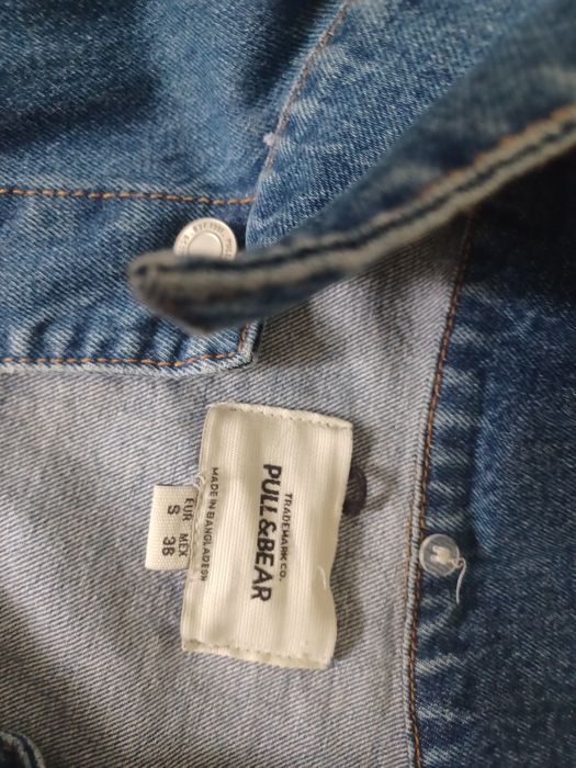 Kurtka jeansowa Pull Bear