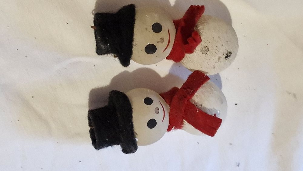 Bombki bałwanki z prl