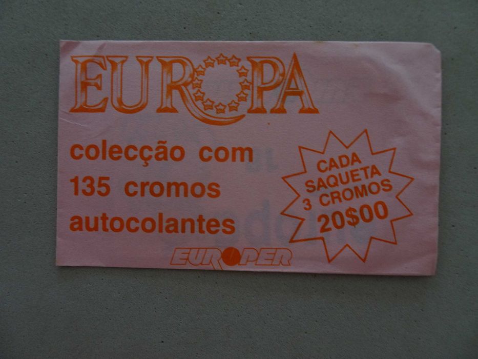 Carteira de cromos fechada Europa - Europer