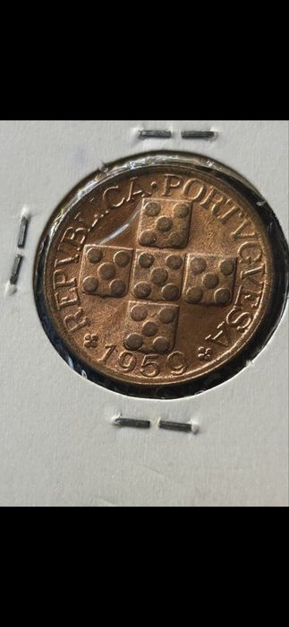 8 moedas de XX centavos em bom estado