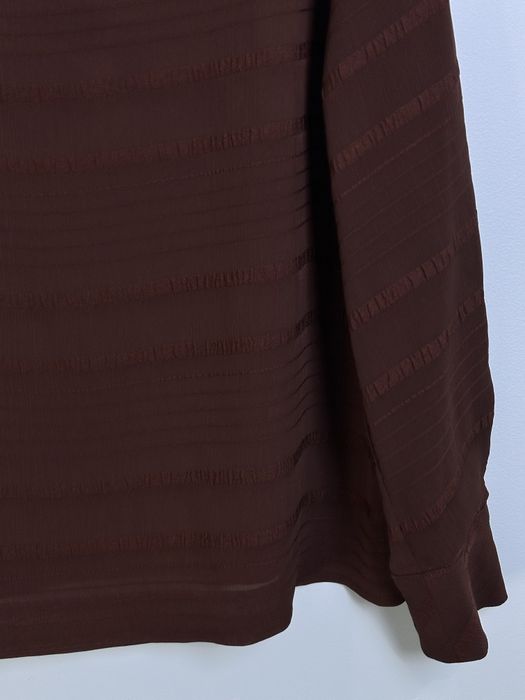 Brązowa bluzka damska M