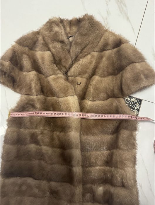 Жилет с норки премиум