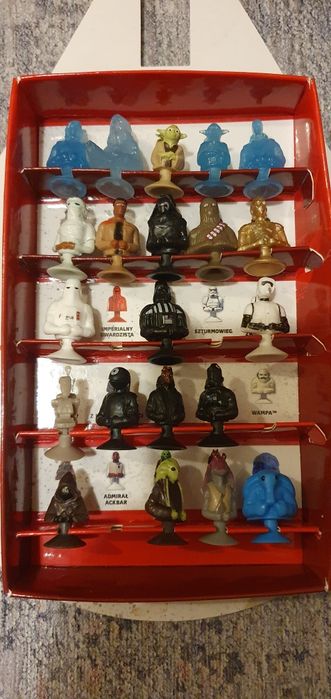 Star Wars figurki Steekez- brak 4 do kompletu, ale 7szt powtórzonych