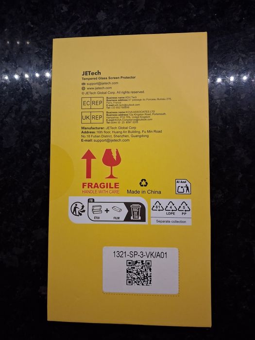 Protector ecran iPhone 16 Plus