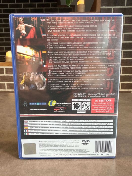 Kuon PS2 PlayStation 2 + Protektor