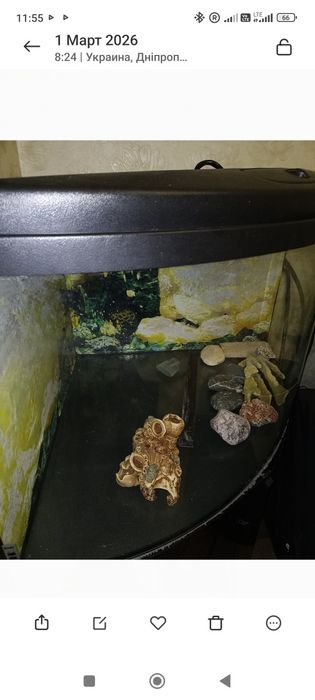 Продам аквариум угловой