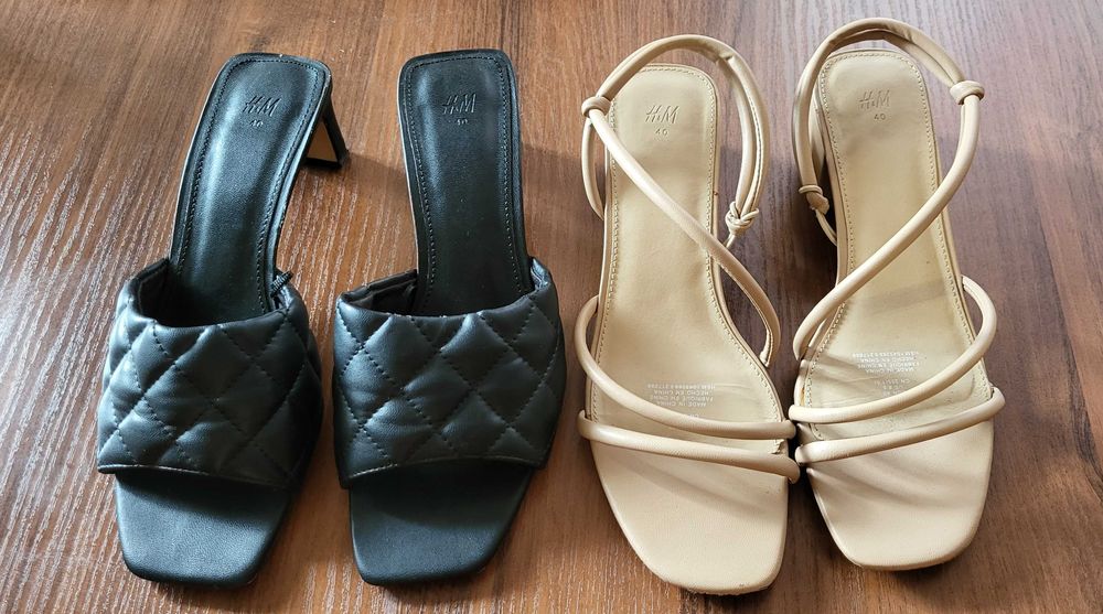 Zestaw butów damskich H&M roz 40