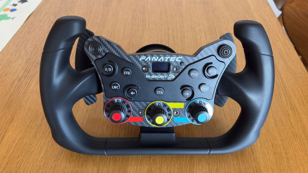 Kierownica Fanatec DIY na Podium Button Module Rally