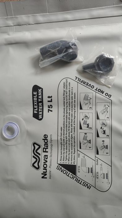 Zbiornik wody do kampera przyczepy kempingowej