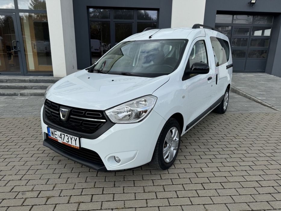 Dacia Dokker 1.5Dci Laurente 90Km, Bezwypadkowe, Salon Pl, I