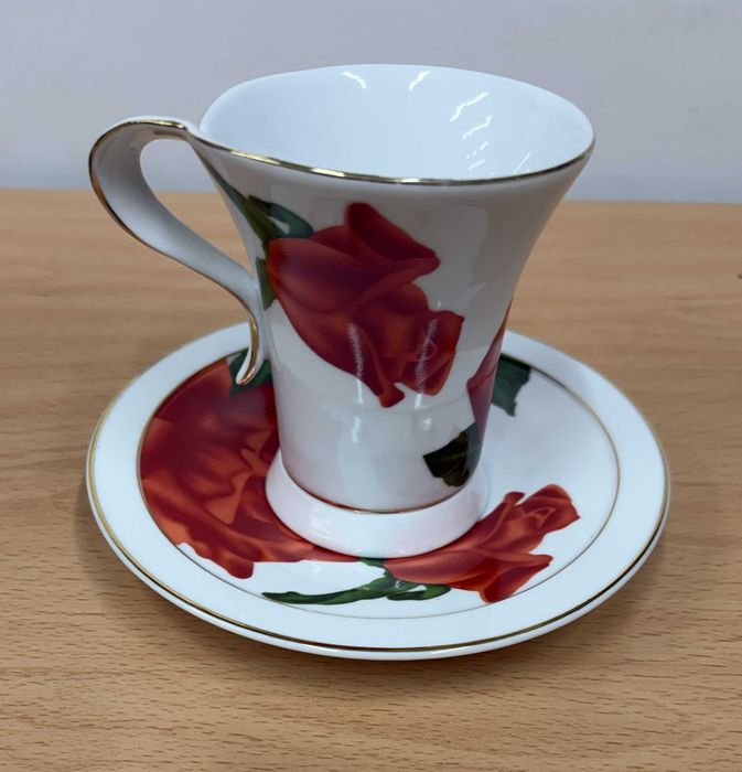 Chávena de Café Porcelana "DR"