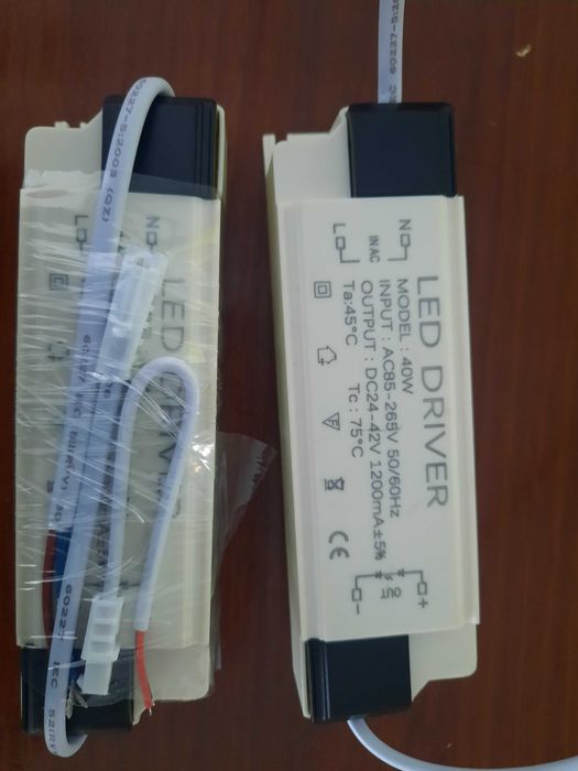 Драйвер светодиодов led driver 40Вт 42В 1200мА  700мА