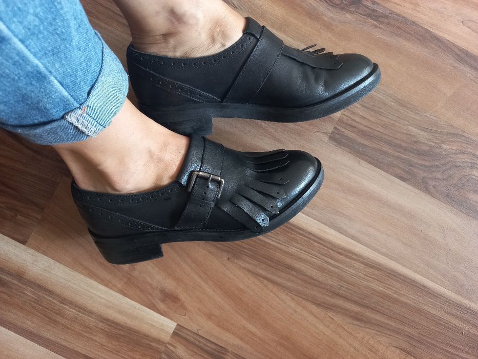 Шкіряні лофери, монки Clarks р.39 р.6