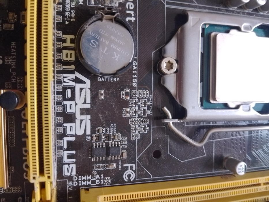 Intel core i5 4440 / Asus H81M-P / ddr3 8gb