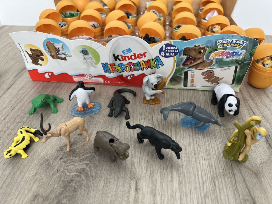 Іграшки kinder surprise natoons тварини