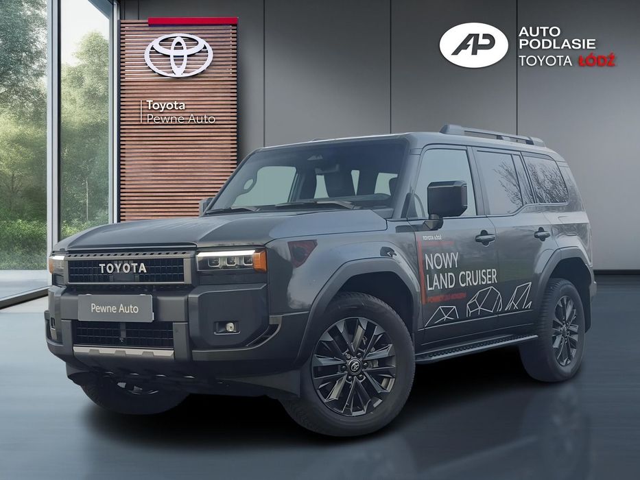 Toyota Land Cruiser DEMO! LAND CRUISER, 2.8 Diesel, EXECUTIVE, 4X4, 205KM, SalonPL, FV 23%