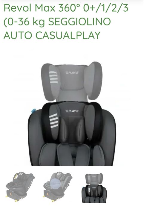 Cadeira auto Revol Max 360