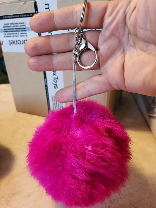 3 zawieszki / pompony do torebki lub plecaka