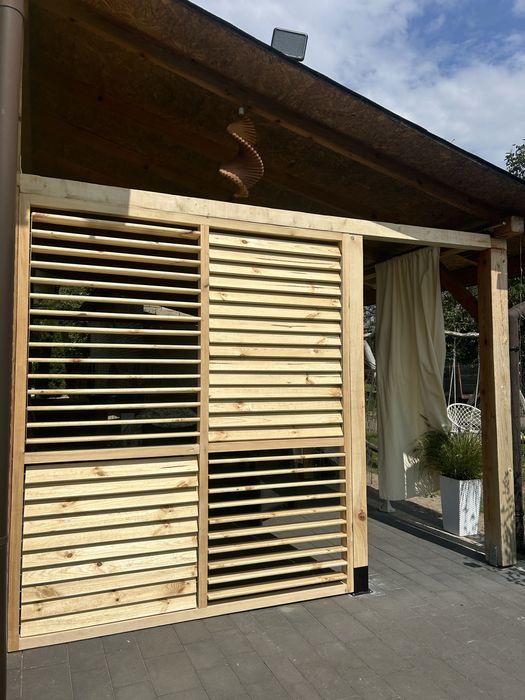 Żaluzje drewniane